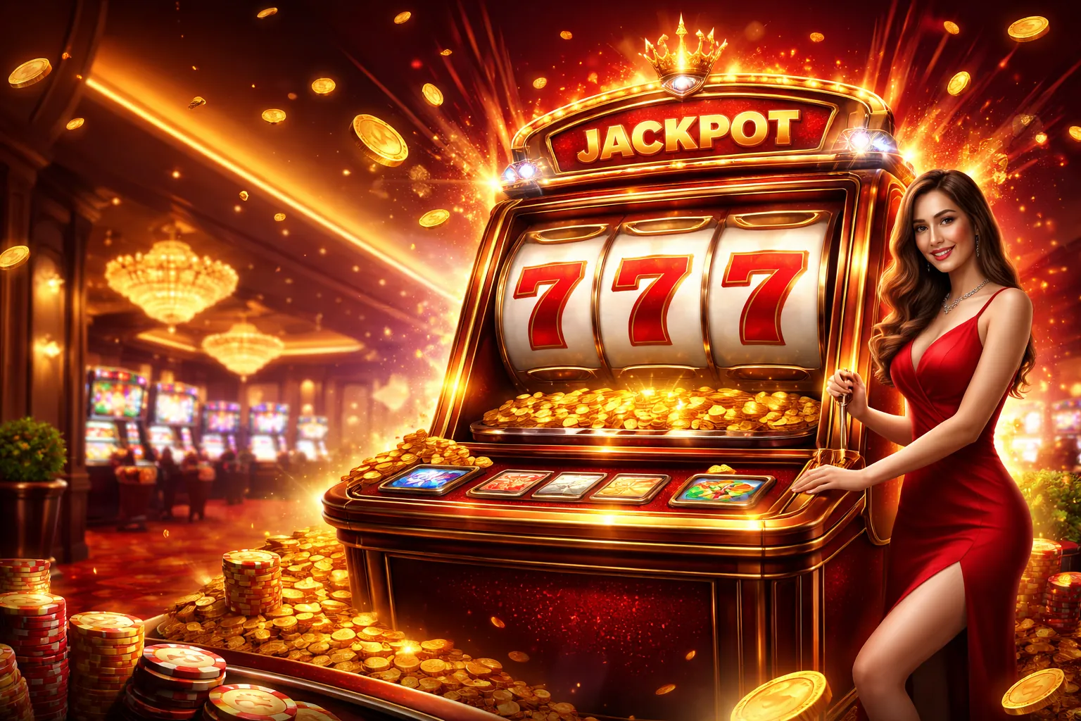 Hình ảnh chính Nổ Hũ xin88 nhà cái với biểu tượng jackpot lớn